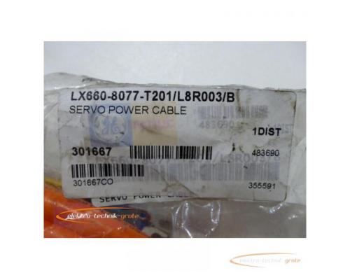 Fanuc LX660-8077-T201 / L8R003 / B Servo Power Cable > ungebraucht! - Bild 2