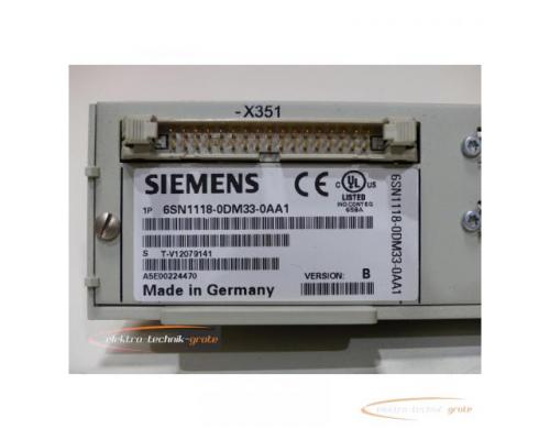 Siemens 6SN1118-0DM33-0AA1 Regelungseinschub Version B - Bild 3