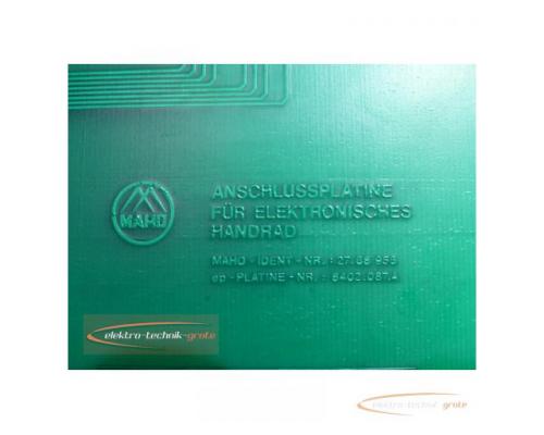 electronic product 8402.087.A Anschlussplatine für Maho elektronisches Handrad Id.Nr. 27.68.956 - Bild 5