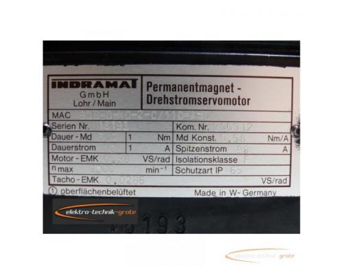 Indramat MAC 90B-0-ND-2-C / 110-A-0 Permanentmagnet-Drehstromservomotor - Bild 3