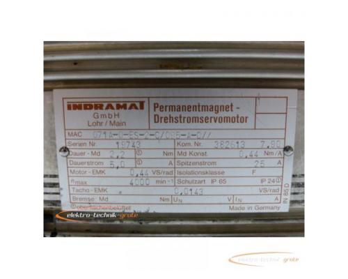 Indramat MAC 071A-0-ES-2-C / 095-A-0 // Permanentmagnet-Drehstromservomotor - Bild 3