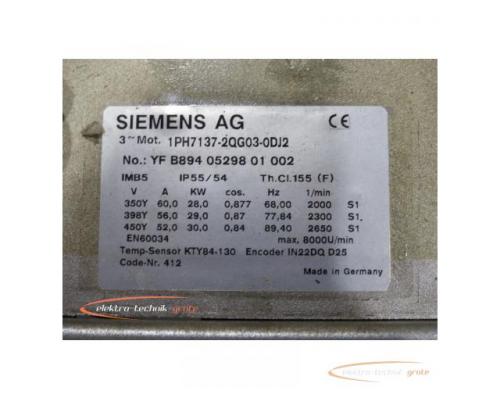 Siemens 1PH7137-2QG03-0DJ2 Kompakt-Asynchronmotor - Bild 6