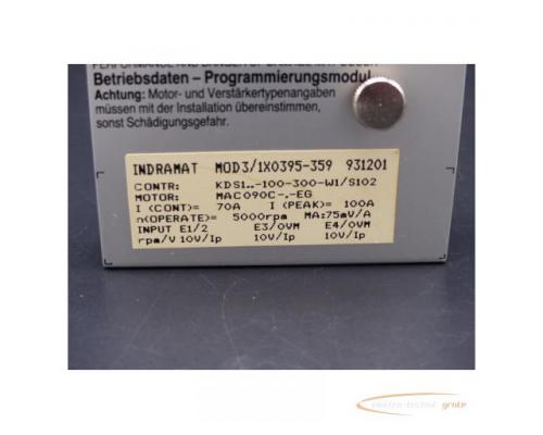 Indramat MOD3/1X0395-359 Programmierungsmodul 931201 - Bild 2