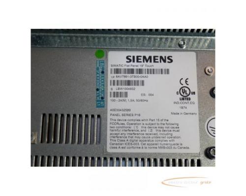 Siemens 6AV7861-3TB00-0AA0 Simatik Flat Panel SN: LBW1004932 - gebraucht Top Zustand - - Bild 6