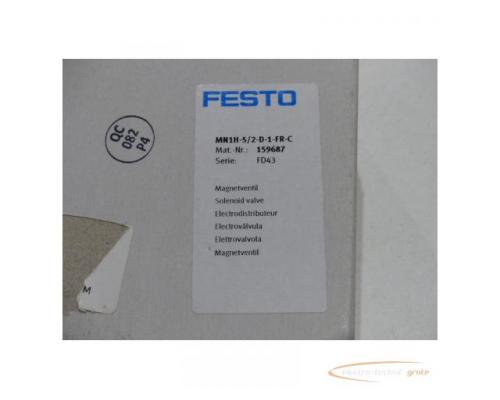 Festo MN1H-5 / 2-D-1-FR-C Magnetventil 159687 > ungebraucht! - Bild 2