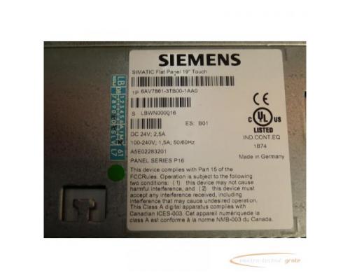 Siemens 6AV7861-3TB00-1AA0 SN: LBWN000016 Simatik Flat Panel - gebraucht Top Zustand - - Bild 6