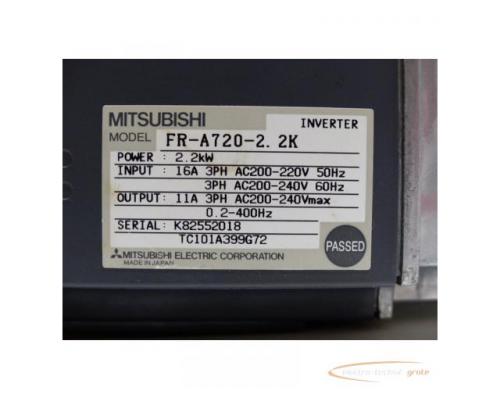 Mitsubishi FR-A720-2.2K Inverter Freqrol-A700 - Bild 4