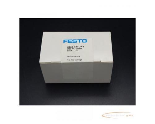 Festo MS4/D-MINI-LFM-B Feinfilterpatrone 162677 > ungebraucht! - Bild 1