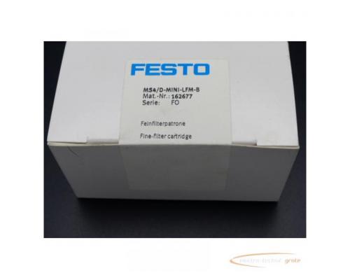 Festo MS4/D-MINI-LFM-B Feinfilterpatrone 162677 > ungebraucht! - Bild 3