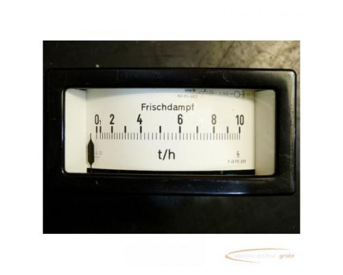 Siemens Analoganzeige "Frischdampf 0-10 t/h" - Bild 1