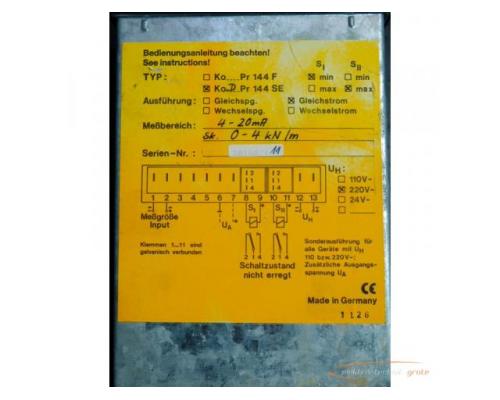 M+W Analoganzeige "0-4 kN/m" - Bild 2