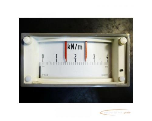 Gossen Analoganzeige "0-4 kN/m" - Bild 1