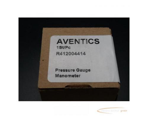 Aventics R 412004414 Manometer > ungebraucht! - Bild 3