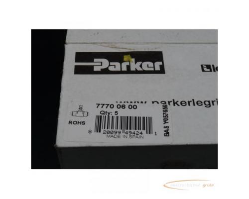 Parker 7770 06 00 Drosselventil 6mm VPE 5 Stck. > ungebraucht! - Bild 3