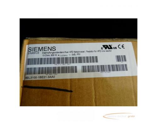 Siemens 6SL3100-1BE21-3AA0 Dämpfungswiderstand > ungebraucht! - Bild 2