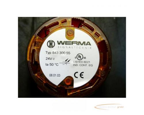 Werma 843 300 55 LED-Rundlichtelement gelb > ungebraucht! - Bild 2