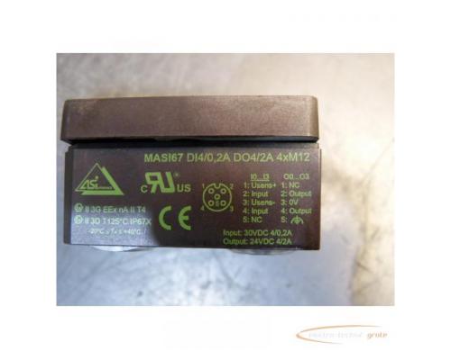 Murrelektronik 56403 I/O-Modul MASI67 DI4/0.2A DO4/2A 4xM12 > ungebraucht! - Bild 3