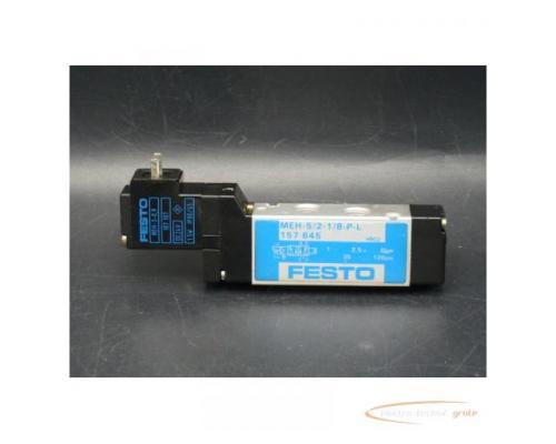 Festo MEH-5/2-1/8-P-L Magnetventil 157645 - Bild 1