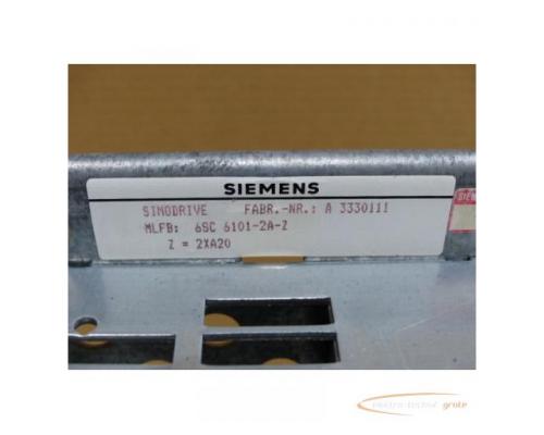 Siemens 6SC6101-2A-Z Servo Drive, ohne Karten ! - Bild 4