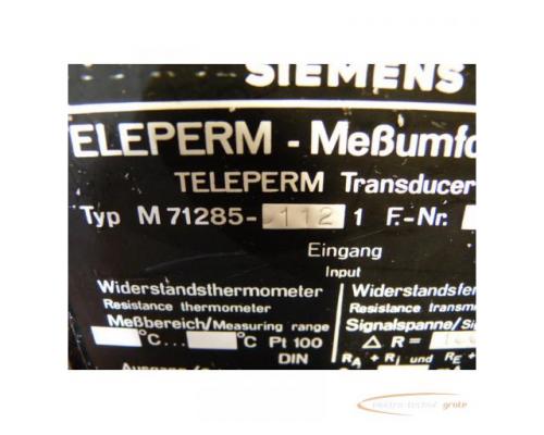 Siemens M71285-112 Teleperm Transducer W - Bild 3