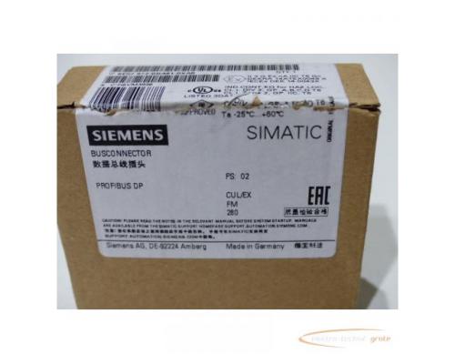 Siemens 6ES7972-0BA61-0XA0 Simatic Profibusstecker > ungebraucht! - Bild 2