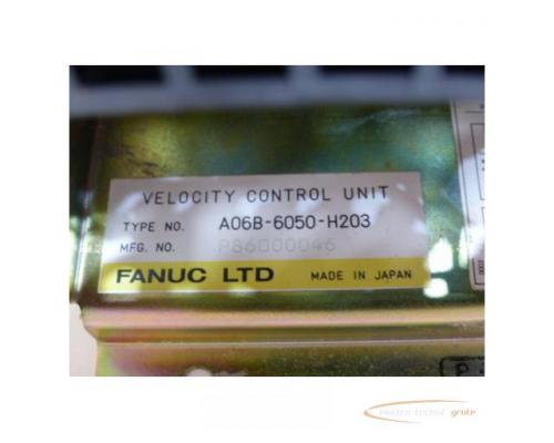 Fanuc A06B-6050-H203 Velocity Control Unit > mit 6 Monaten Gewährleistung! - Bild 4