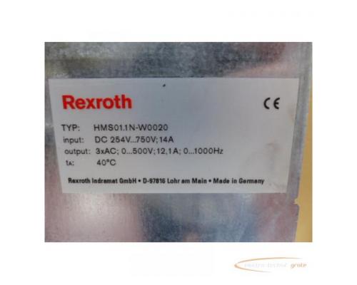 Rexroth HMS01.1N-W0020-A-07-NNNN IndraDrive M Einzelachs-Wechselrichter SN:04064 - Bild 5