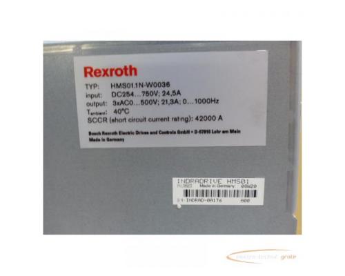 Rexroth HMS01.1N-W0036-A-07-NNNN Einzelachs - Wechselrichter MNR: R911295324 > ungebraucht! - Bild 6