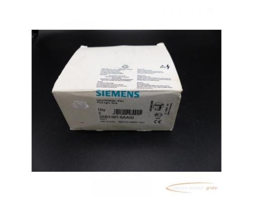 Siemens 3SB3001-6AA50 Leuchtmelder blau VPE 4 stk. > ungebraucht! - Bild 2