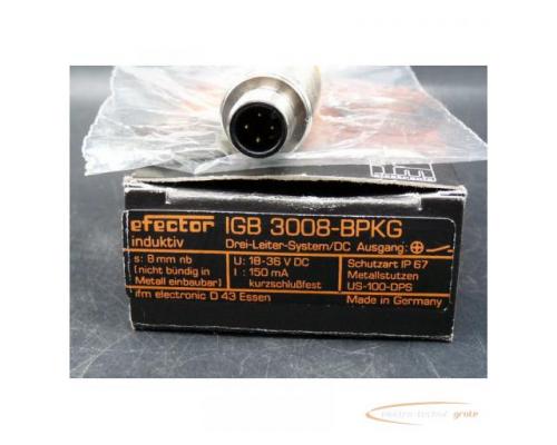 ifm IG5318 IGB3008-BPKG efector induktiver Sensor > ungebraucht! - Bild 3