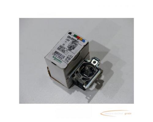 Schneider Electric ZB4 BW0M41 Hilfsschalterblock, Ø 22, rot Integral LED 1S > ungebraucht! - Bild 1