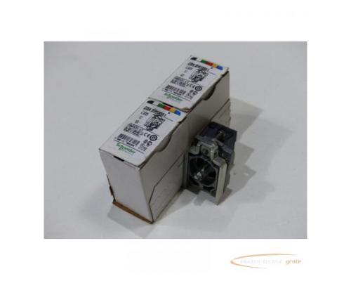 Schneider Electric ZB4 BW0B51 Hilfsschalterblock, Ø 22, gelb Integral LED 1S , VPE = 2 Stück > un - Bild 1