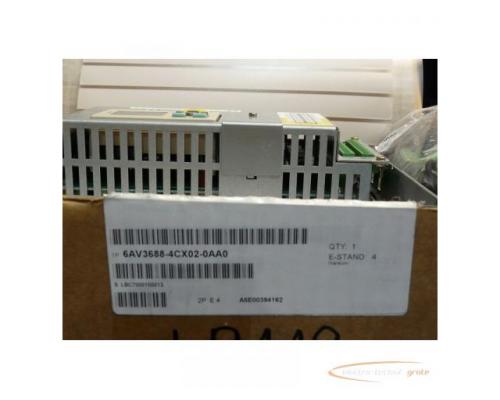 Siemens 6AV3688-4CX02-0AA0 SN: LBC7000100013 PP17-I PROFI safe E-Stand 4 > ungebraucht! - Bild 4