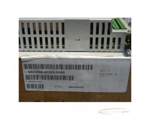 Siemens 6AV3688-4CX02-0AA0 SN:LBC7000100037 PP17-I PROFI safe E-Stand 4 > ungebraucht! - Bild 4