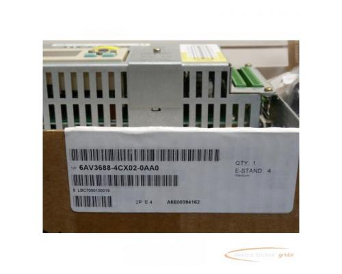 Siemens 6AV3688-4CX02-0AA0 SN: LBC7000100019 PP17-I PROFI safe E-Stand 4 > ungebraucht! - Bild 4