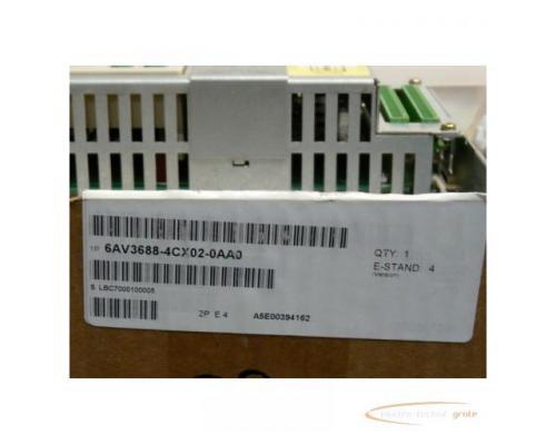 Siemens 6AV3688-4CX02-0AA0 SN: LBC700010005 PP17-I PROFI safe E-Stand 4 > ungebraucht! - Bild 4