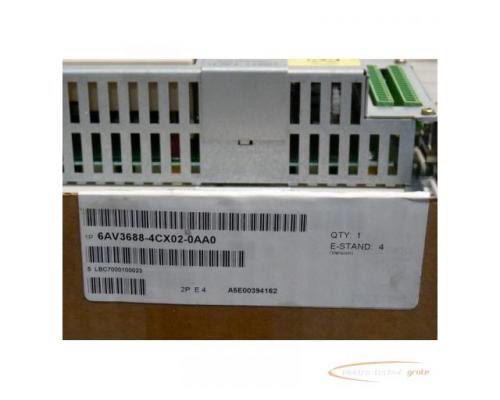 Siemens 6AV3688-4CX02-0AA0 SN: LBC7000100023 PP17-I PROFI safe E-Stand 4 > ungebraucht! - Bild 4