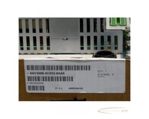 Siemens 6AV3688-4CX02-0AA0 SN: LBC7000100038 PP17-I PROFI safe E-Stand 4 - Bild 4