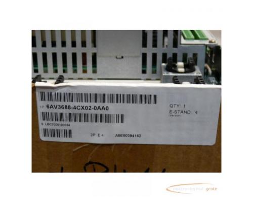 Siemens 6AV3688-4CX02-0AA0 SN: LBC7000100034 PP17-I PROFI safe E-Stand 4 - Bild 4