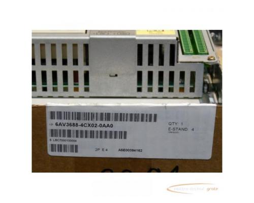 Siemens 6AV3688-4CX02-0AA0 SN:LBC7000100004 PP17-I PROFI safe E-Stand 4 - Bild 4