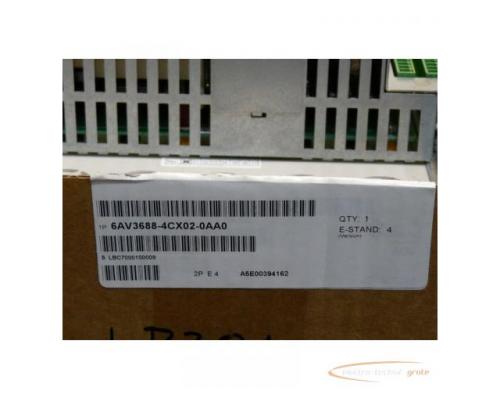 Siemens 6AV3688-4CX02-0AA0 SN:LBC7000100009 PP17-I PROFI safe E-Stand 4 - Bild 4