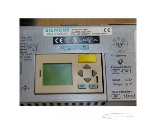 Siemens 6AV3688-4CX02-0AA0 SN:LBC7000100015 PP17-I PROFI safe E-Stand 4 - Bild 3