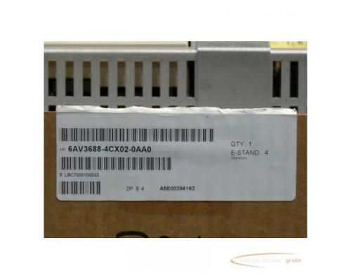 Siemens 6AV3688-4CX02-0AA0 SN:LBC7000100032 PP17-I PROFI safe E-Stand 4 - Bild 4