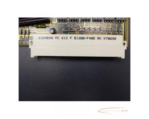 Siemens PC 612 F B1200-F405 RK K70698 Board - Bild 2