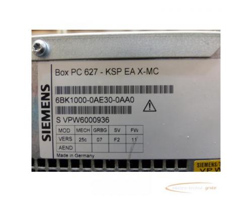 Siemens 6BK1000-0AE30-0AA0 Box PC 627-KSP EA X-MC SN:VPW6000936 , ohne Festplatte - Bild 5