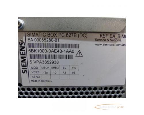 Siemens 6BK1000-0AE40-1AA0 Box PC 627B (DC) SN:VPA3852938 , ohne Festplatte - Bild 5