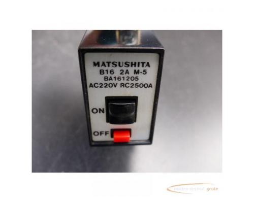 Matsushita BA161205 B16 2A M-5 AC220V RC2500A - Bild 2