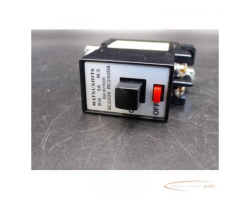 Matsushita BA161505 B16 5A M-5 AC220V RC2500A - Bild 2