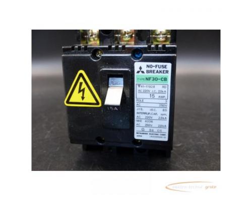 Mitsubishi Sicherungsschalter NF30-CB 15AMP. - Bild 2