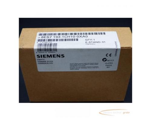 Siemens 6ES7193-1CH10-0XA0 Terminalblock > ungebraucht! - Bild 2